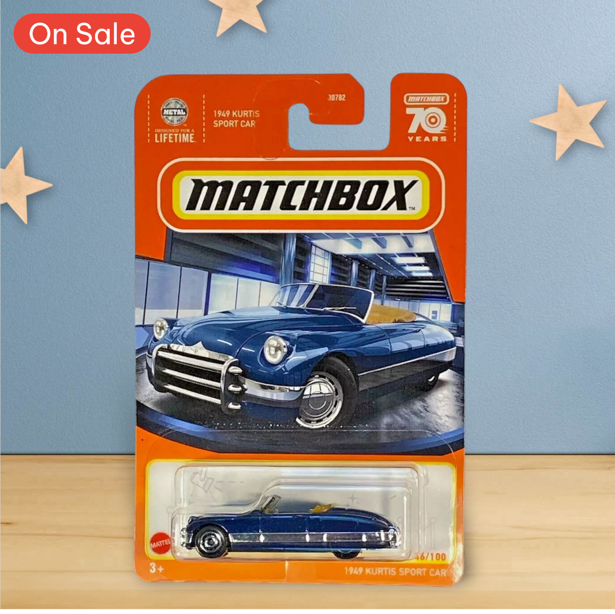 Matchbox 1949 Kurtis Sport Car - Matchbox 70 Years Series 46/100