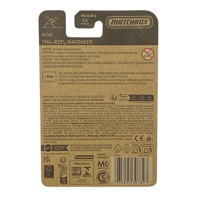 Matchbox 1964 Jeep Wagoneer - Matchbox Series 38/100 Main Image