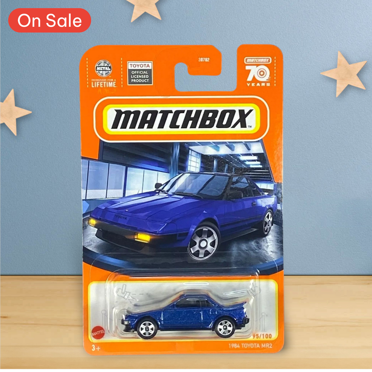 Matchbox 1984 Toyota MR2 - Matchbox 70 Years Series 95/100