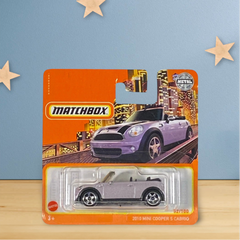 Matchbox 2010 Mini Cooper S Cabrio - Short Card