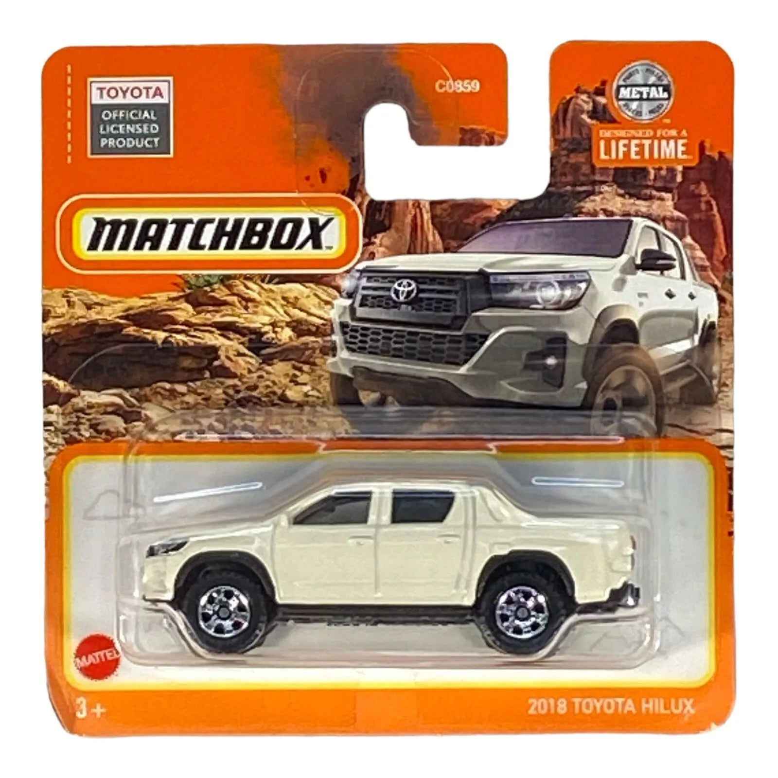 Matchbox 2018 Toyota Hilux - Matchbox Series Short Card Main image