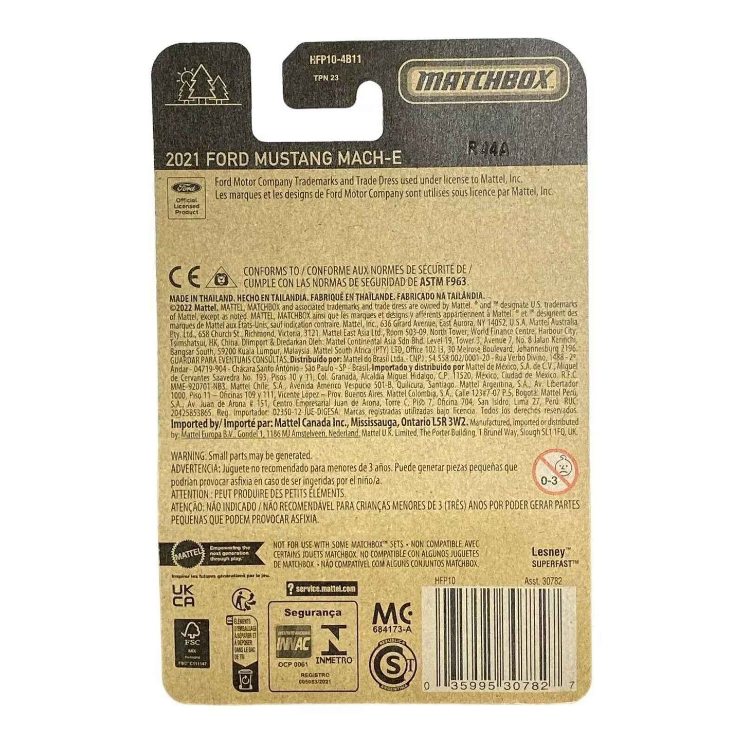 Matchbox 2021 Ford Mustang Mach-E - Matchbox 70 Years Series