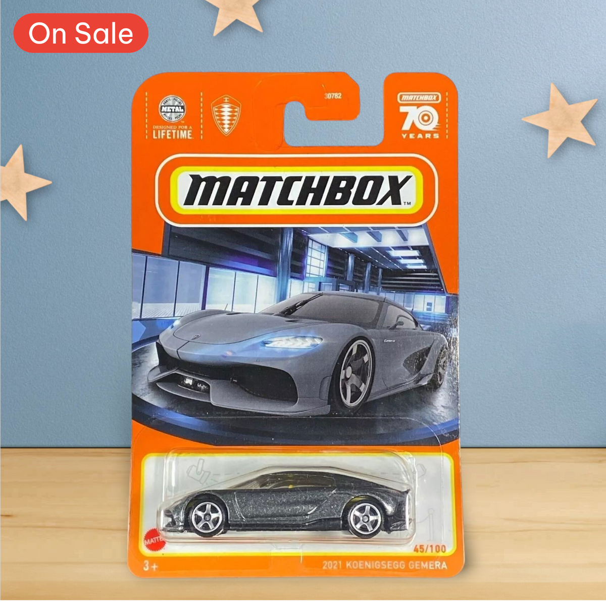Matchbox 2021 Koenigsegg Gemera - Matchbox 70 Years Series 45/100