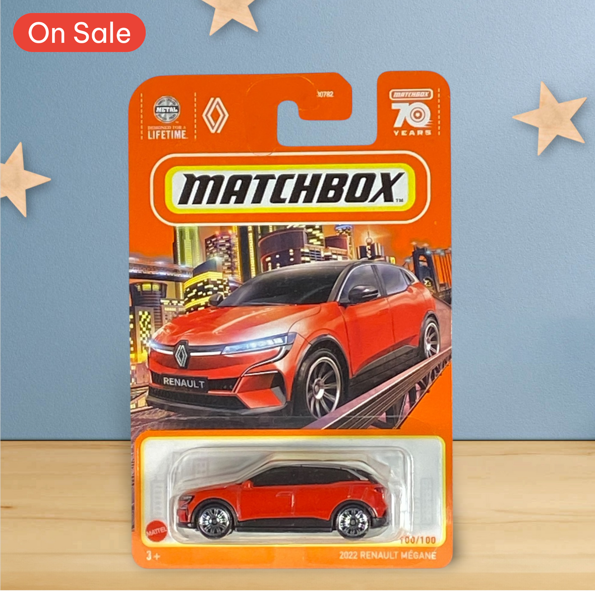 Matchbox 2022 Renault Megane - 70 Years Series 100/100