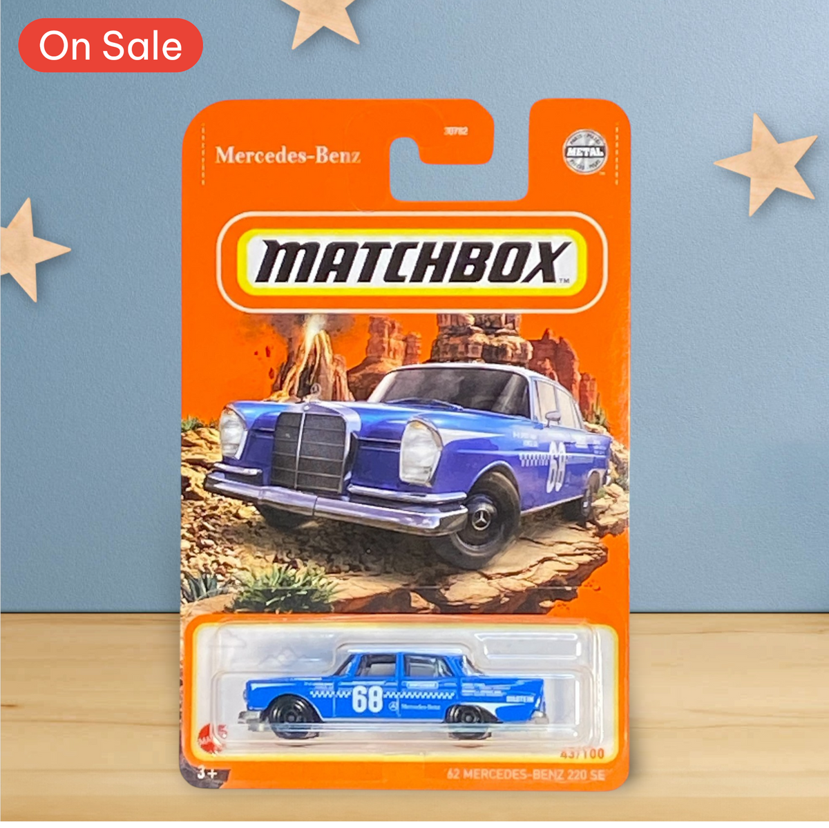 Matchbox '62 Mercedes-Benz 220 SE - Matchbox Series 43/100