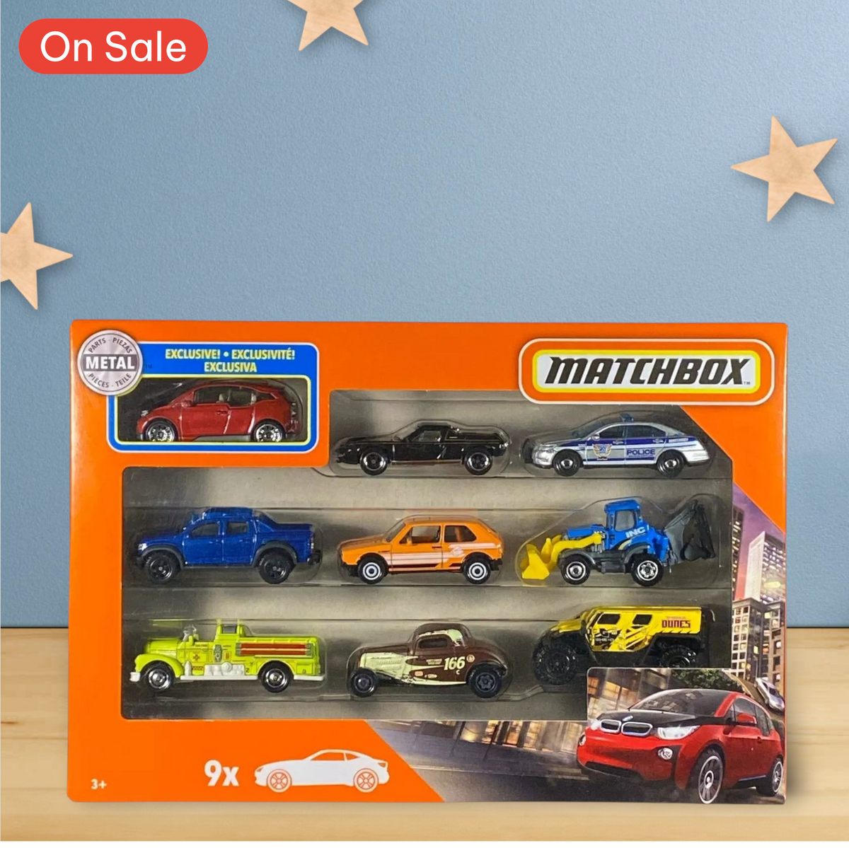 Matchbox 9 Car Gift Pack