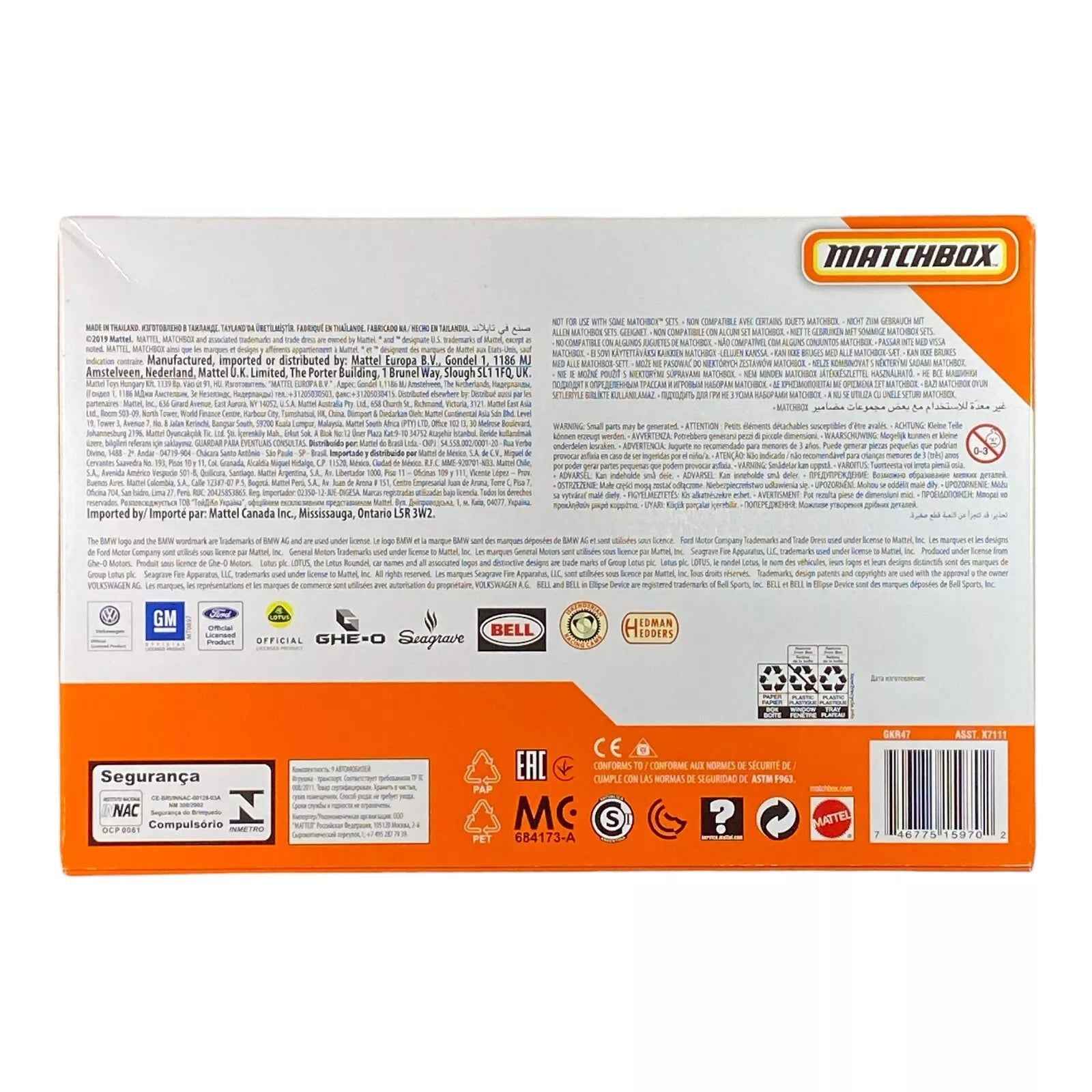 Matchbox 9 Car Gift Pack Secondary image