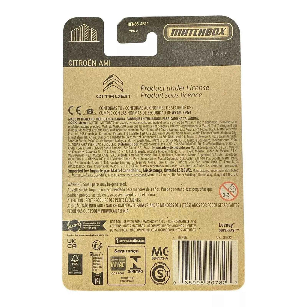 Matchbox Citroen AMI - Matchbox 70 Years Series -