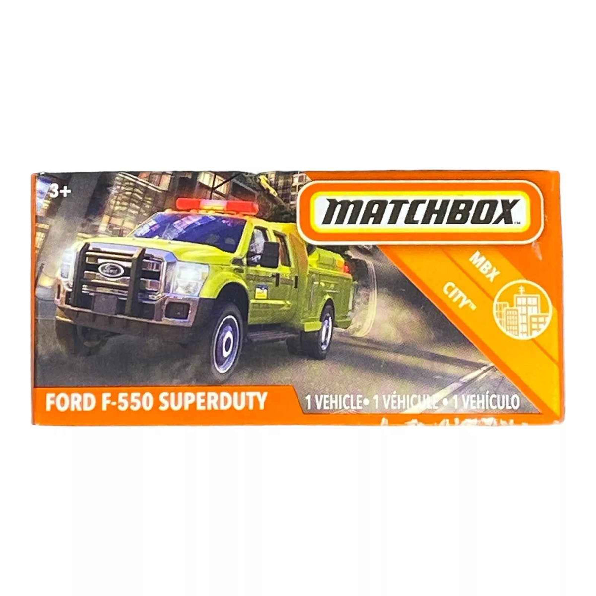 Matchbox Ford F-550 Superduty - Matchbox Power Grabs -