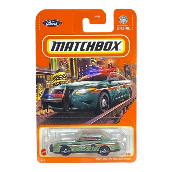 Matchbox Ford Police Interceptor | Matchbox Series 64/100