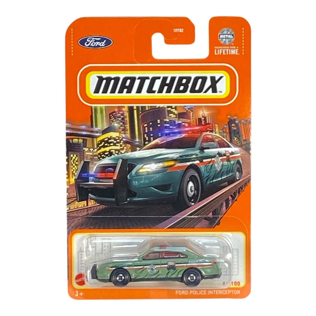 Matchbox Ford Police Interceptor - Matchbox Series 64/100 -