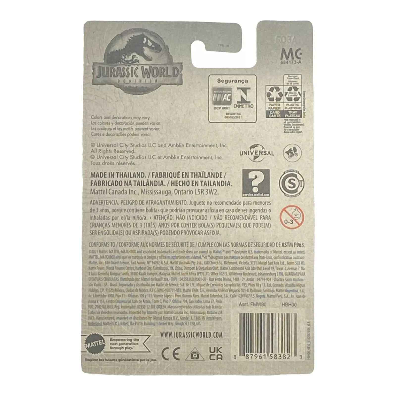 Matchbox Gyrosphere - Jurassic World Dominion Series Secondary image