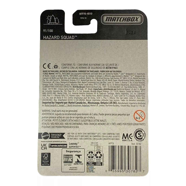 Matchbox Hazard Squad - Sky Buster Air Force - Launch Support Main Image