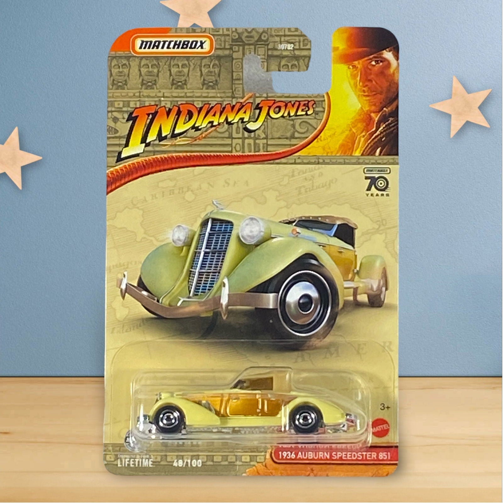 Matchbox Indiana Jones 1936 Auburn Speedster 851 - Collectors World Toys