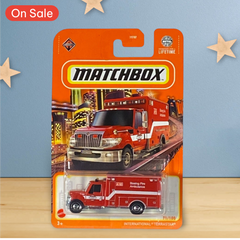 Matchbox International Terrastar - Boeing Fire Ambulance - Matchbox Series 71/100
