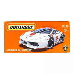 Matchbox Lamborghini Gallardo Police - Matchbox Power Grabs - Collectors World Toys