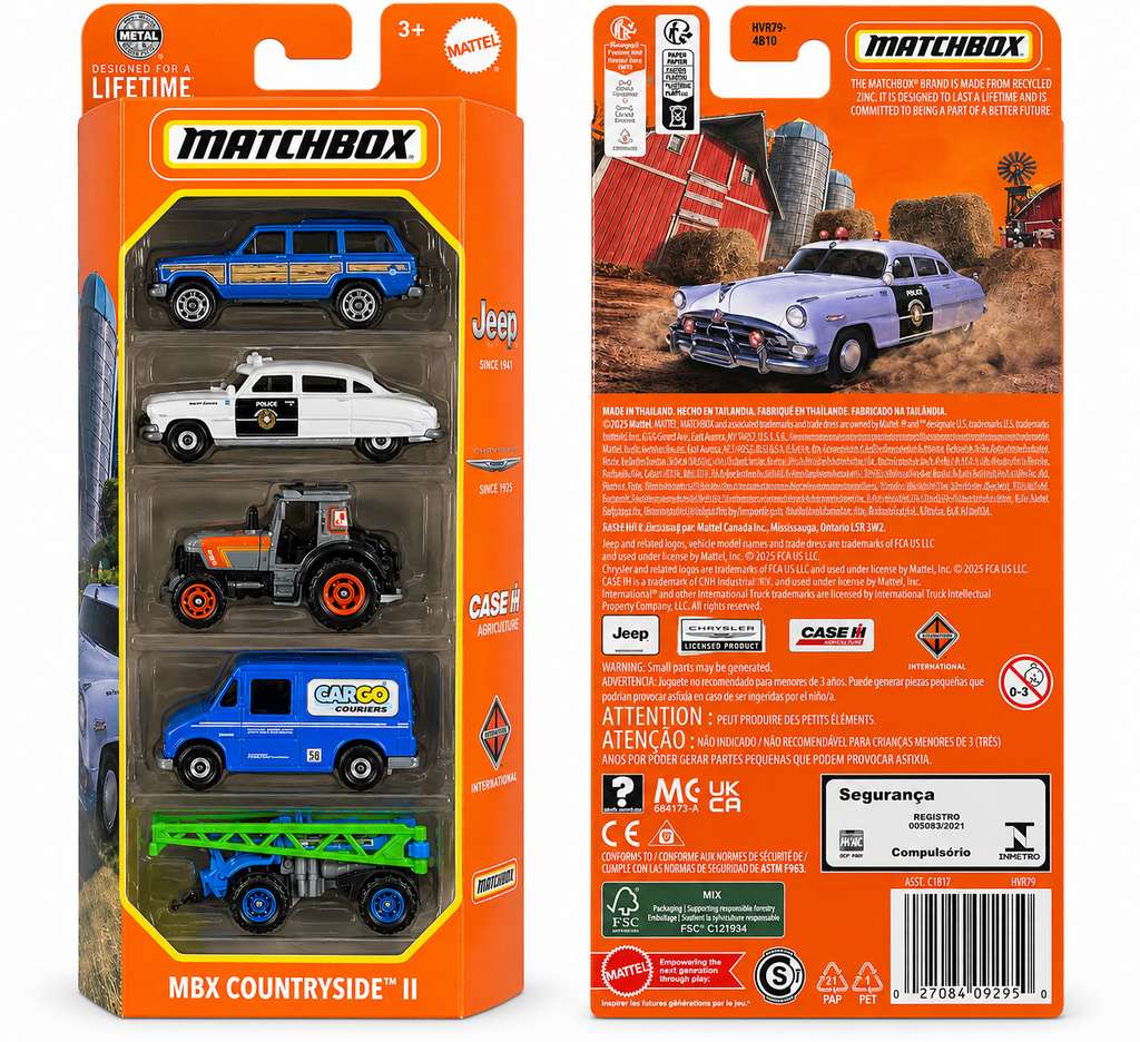 Matchbox 5 Packs | MBX Countryside II