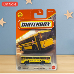 Matchbox MBX EV School Bus - 2025 Matchbox Series 123/125