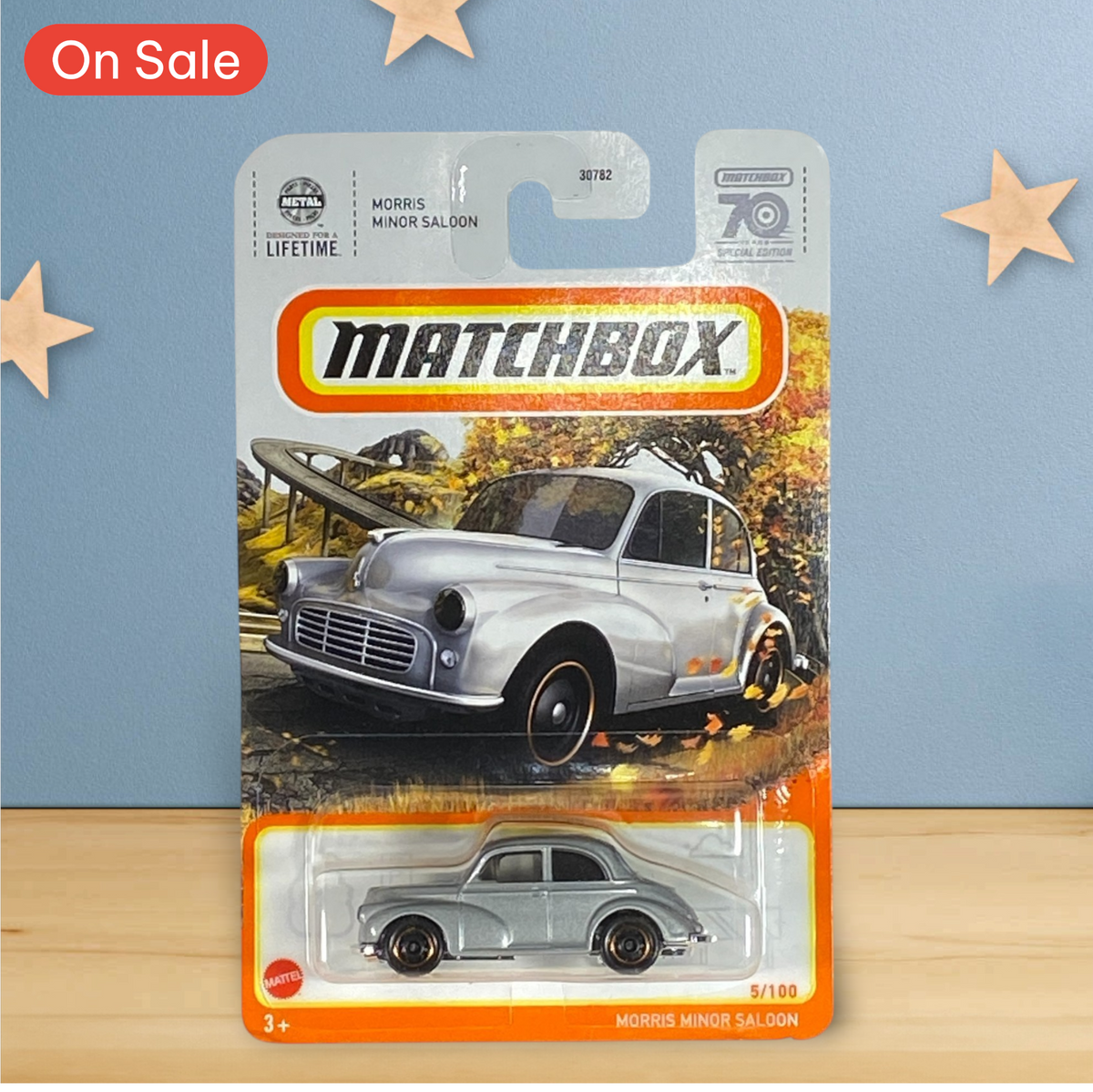 Matchbox Morris Minor Saloon - 70 Years Series 5/100