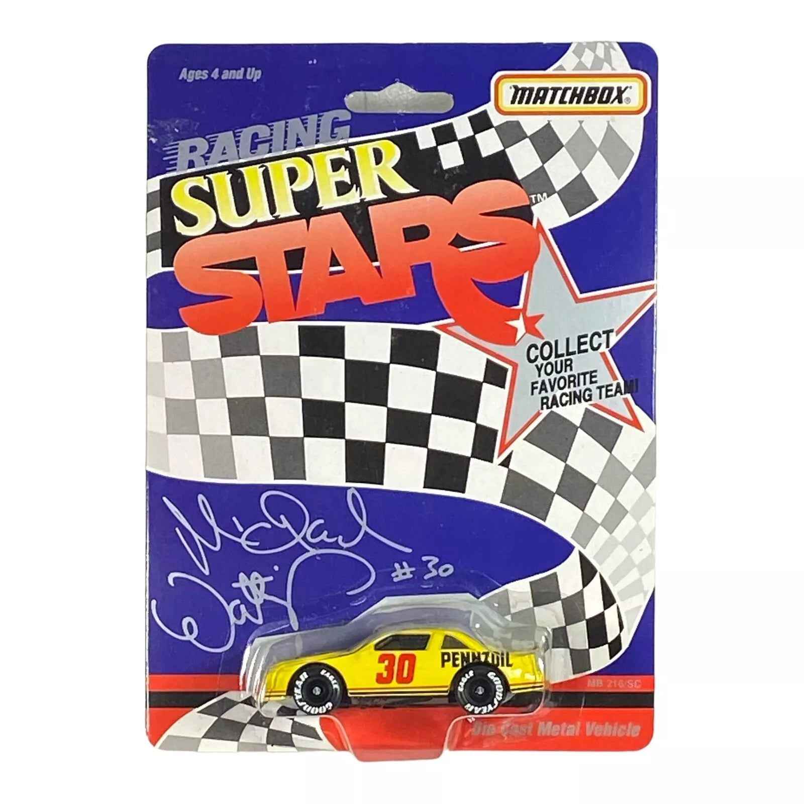 Matchbox Pontiac Grand Prix - Michael Waltrip 30 - Pennzoil - Racing Super Stars