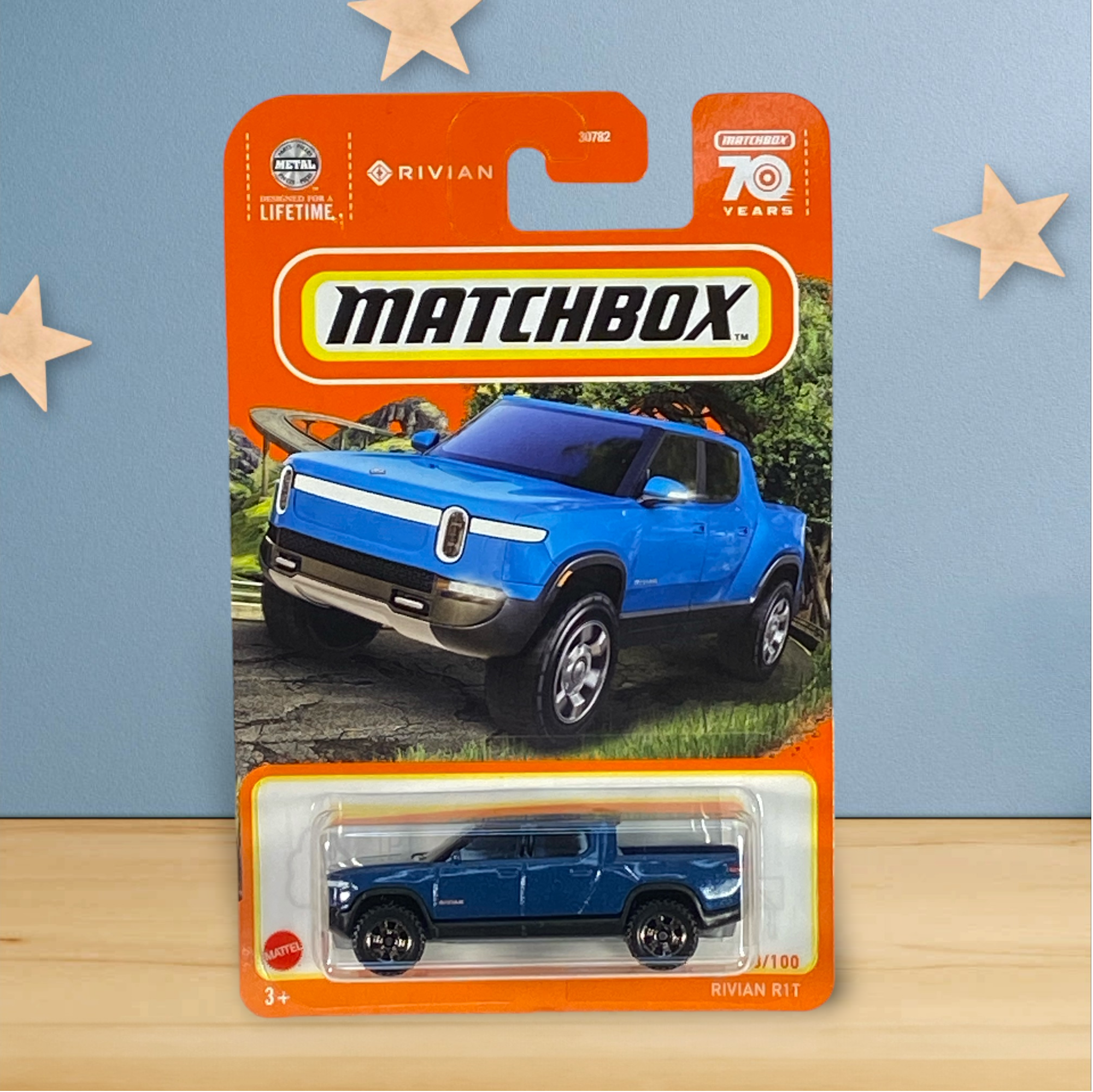 Matchbox Rivian R1t Blue
