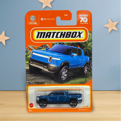 Matchbox Rivian R1t Blue