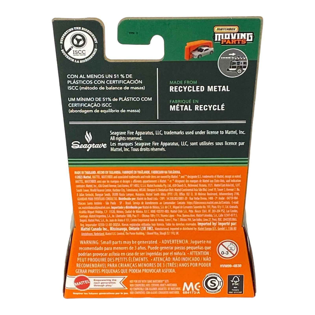 Matchbox Seagrave Fire Truck - Moving Parts Series