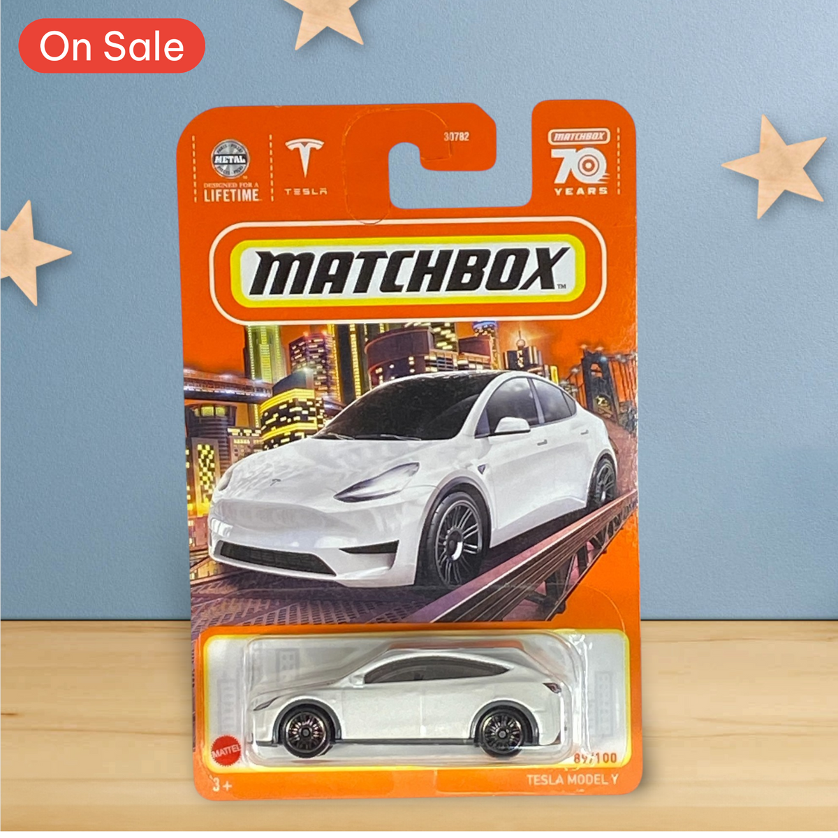 Matchbox Tesla Model Y - 70 Years Series 89/100