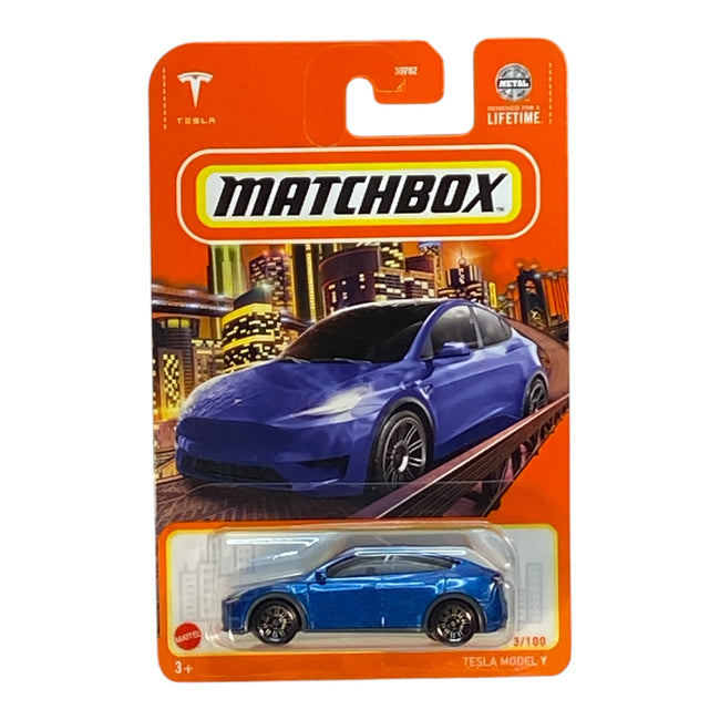 Matchbox Tesla Model Y - Matchbox Series 3/100 - Hover Image