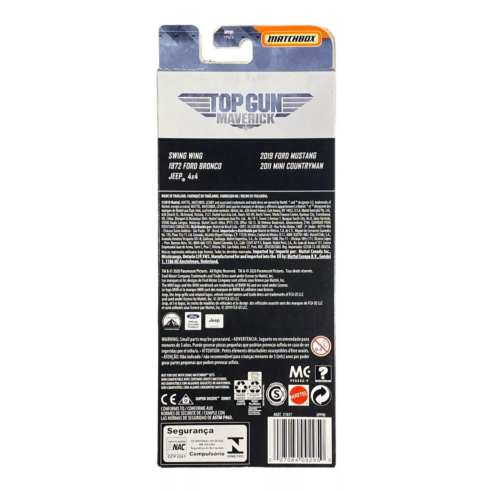 Matchbox Top Gun Maverick - Matchbox 5 Packs - Collectors World Toys