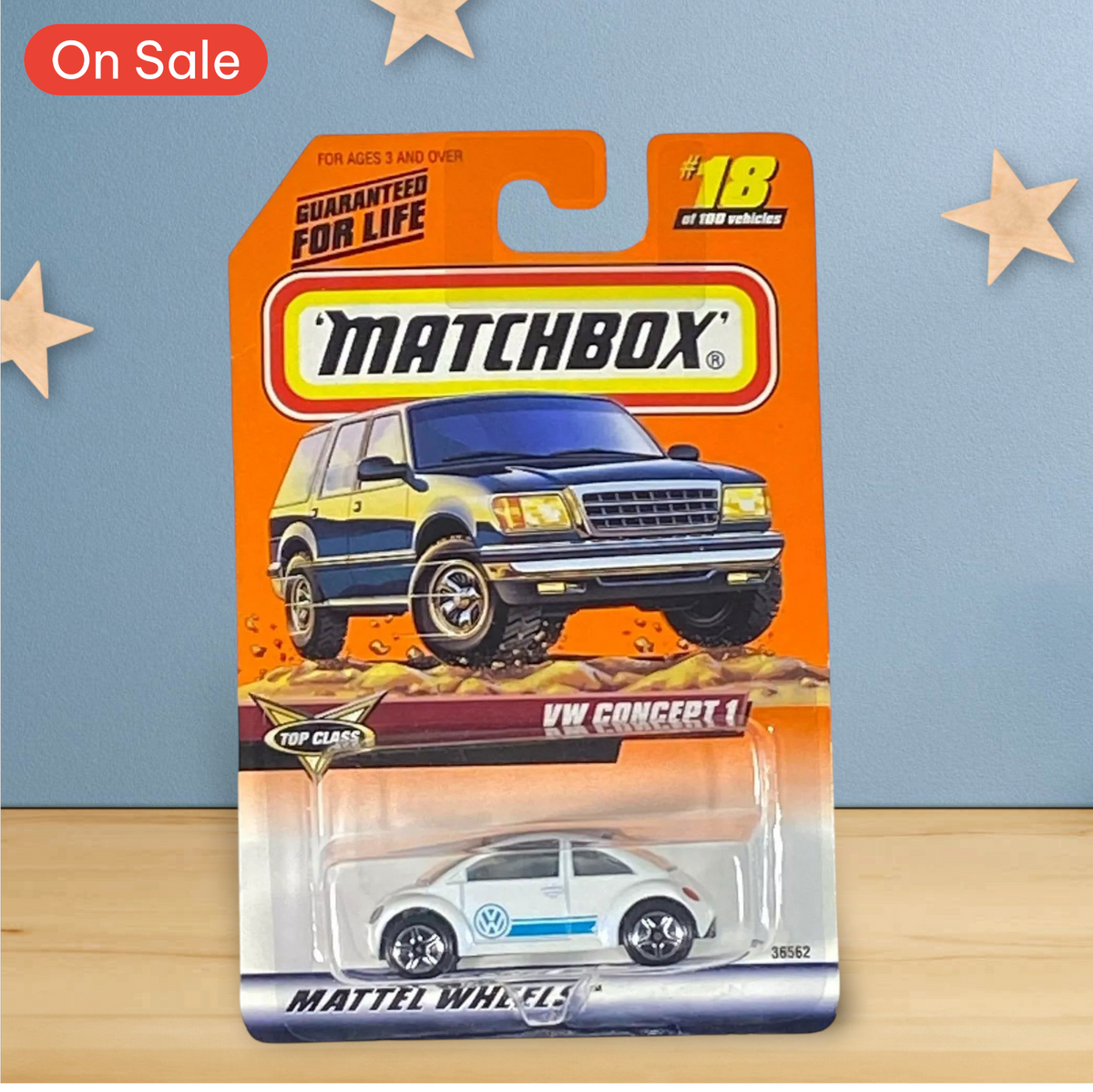 Matchbox VW Concept 1 - Mattel Wheels Series