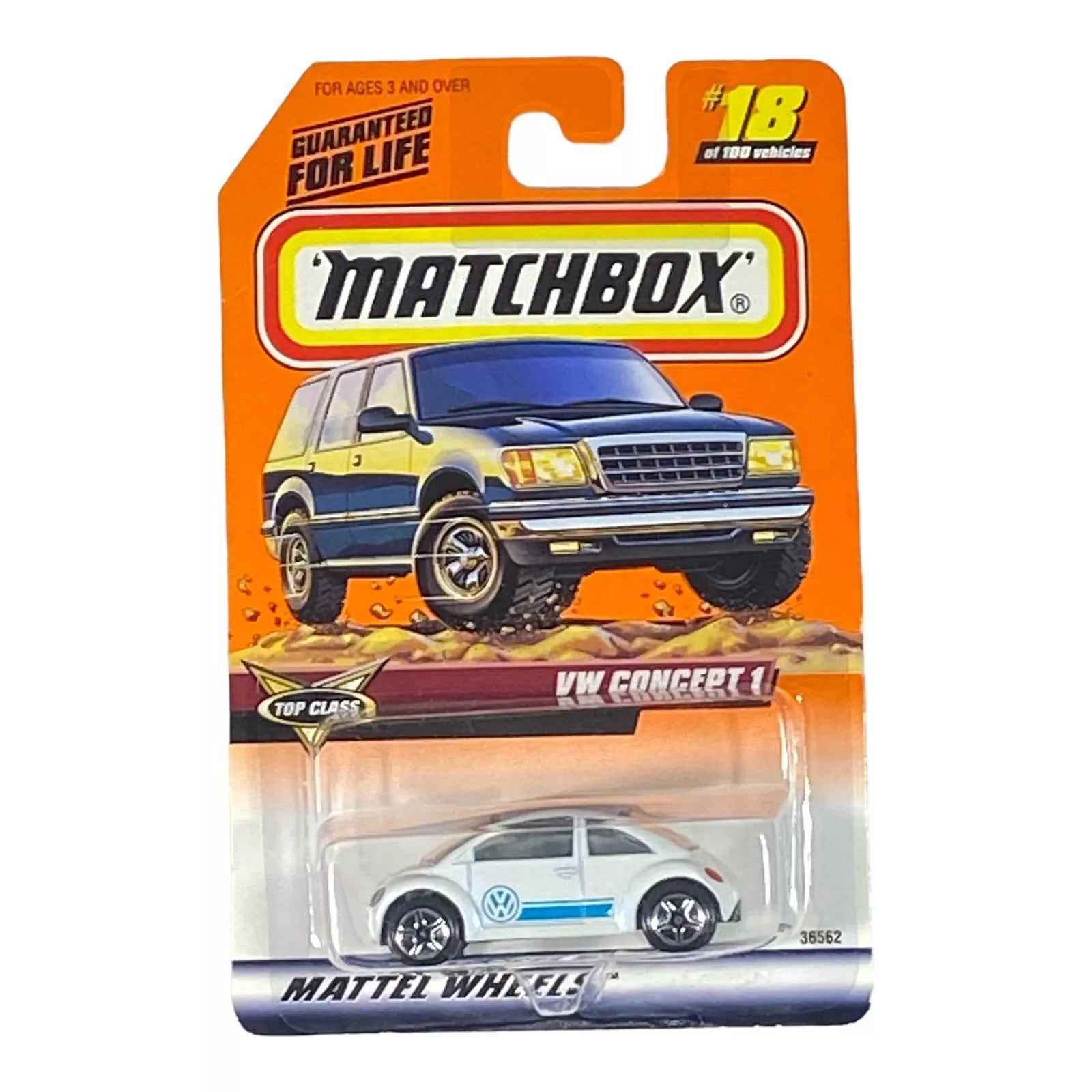 Matchbox VW Concept 1 - Mattel Wheels Series Main image