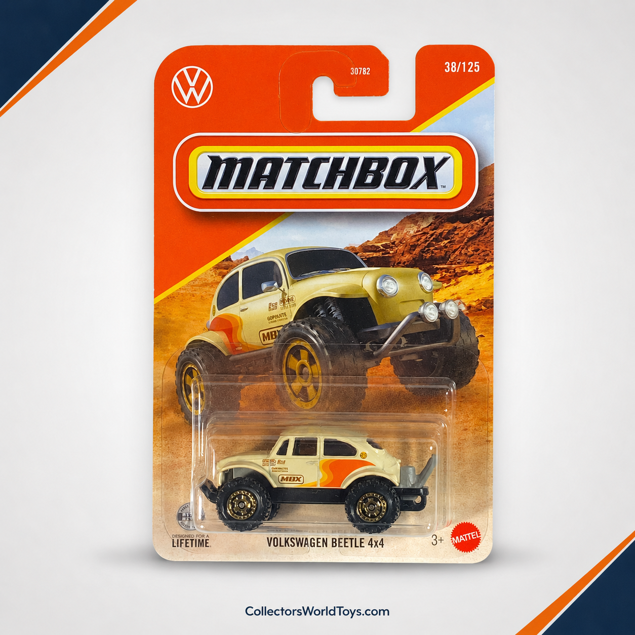 Matchbox Volkswagen Beetle 4x4 38/125 Die-Cast Vehicle Main image