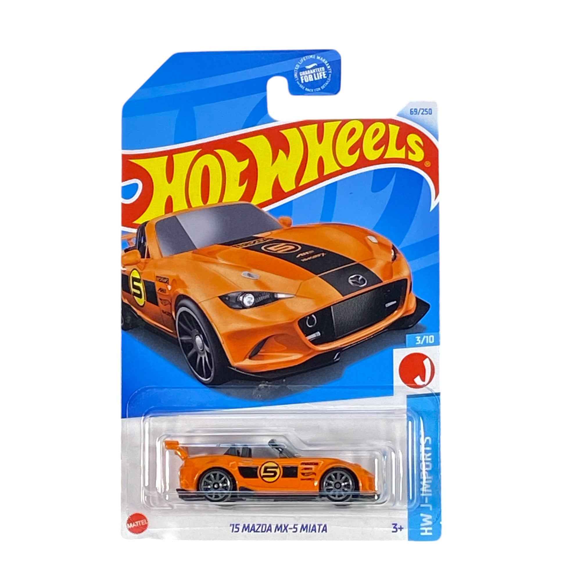 Hot Wheels '15 Mazda MX-5 Miata - J-Imports Series 3/10 Main image