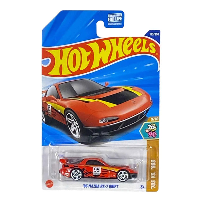 Hot Wheels '95 Mazda RX-7 Drift - '70s VS "90s Series 9/10 Hover Image