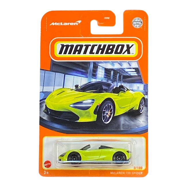 Matchbox McLaren 720 Spider - Matchbox Series 3/100 - Hover Image