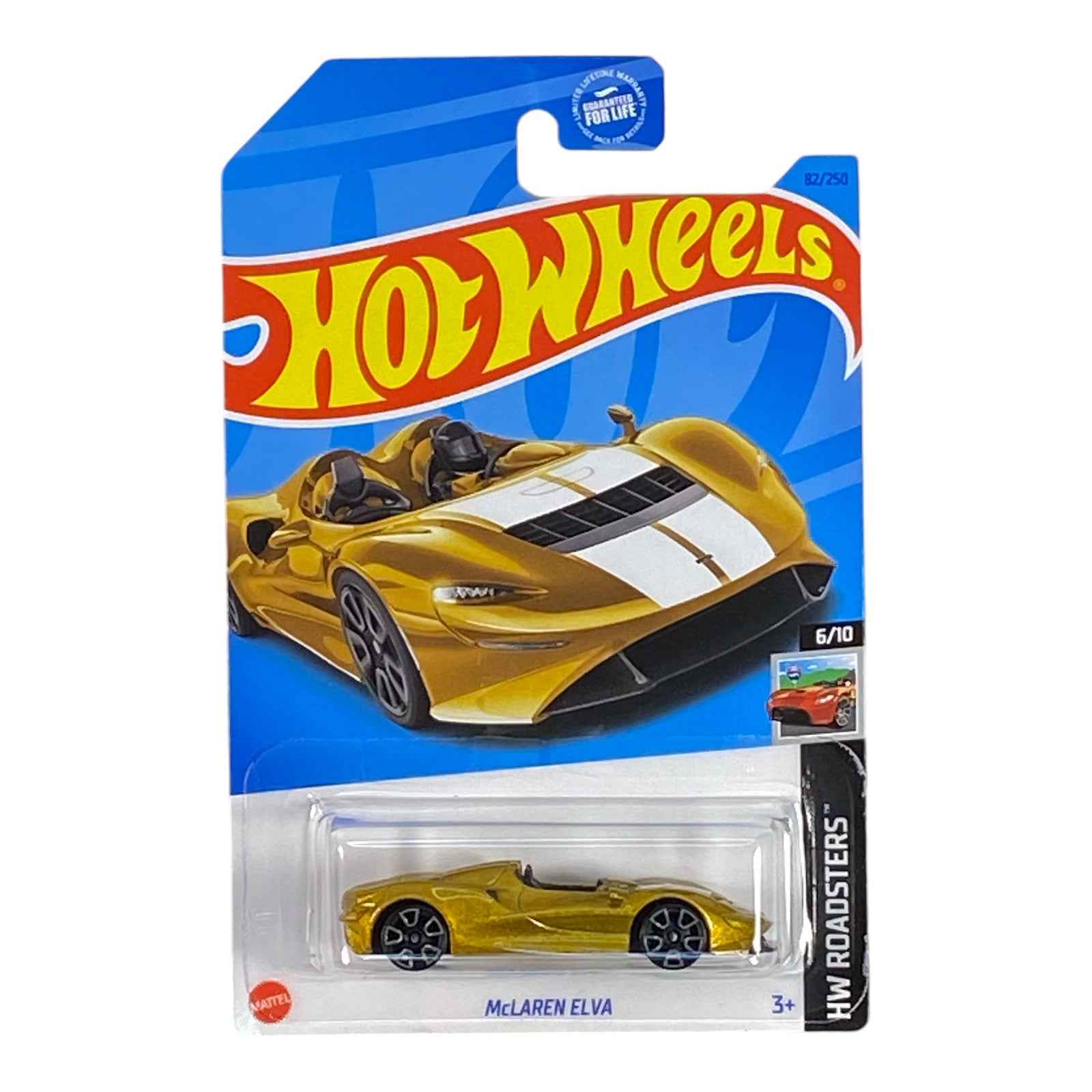 Hot Wheels McLaren Elva - Roadsters Series 6/10 Main image