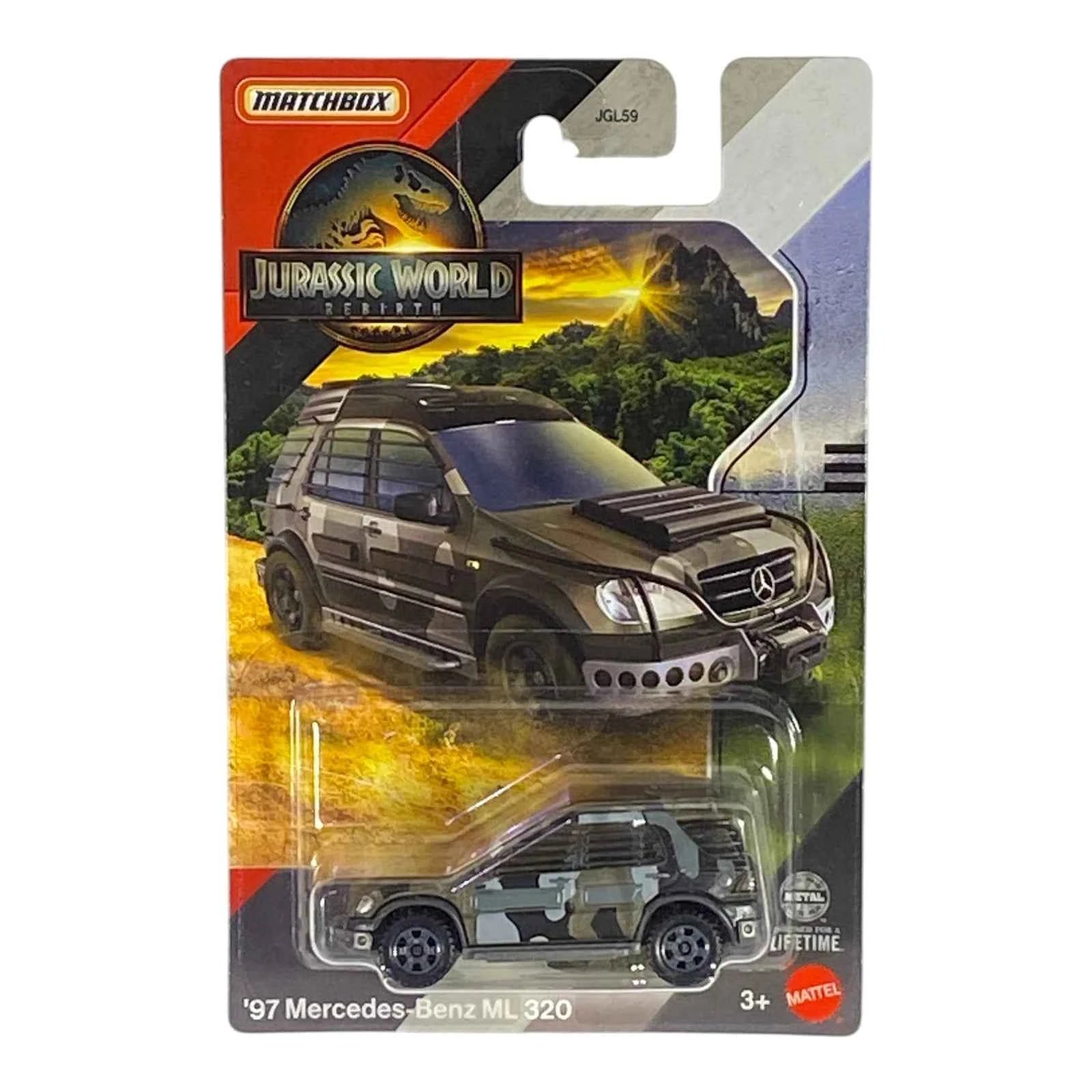 Matchbox '97 Mercedes-Benz ML 320 - Jurassic World Rebirth Collection Main image