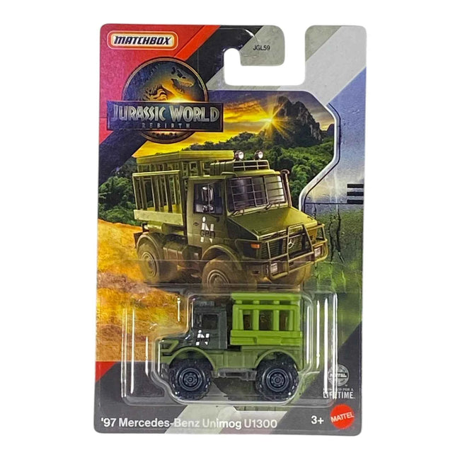 Matchbox '97 Mercedes-Benz Unimog U1300 - Jurassic World Rebirth Collection Hover Image