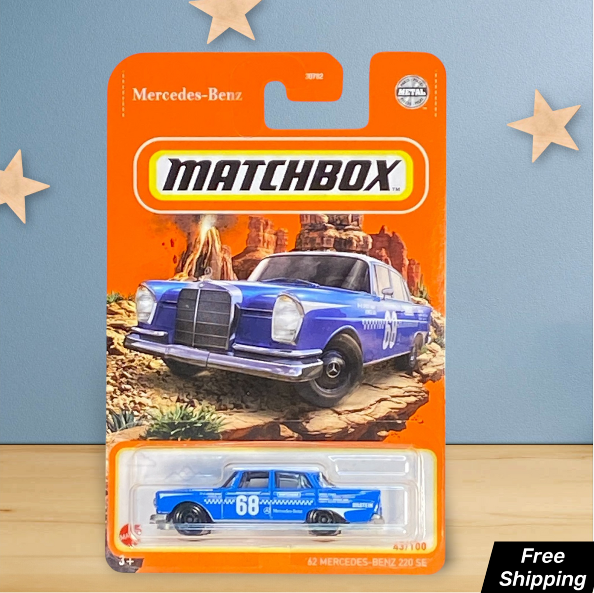 Matchbox '62 Mercedes-Benz 220 SE - Matchbox Series 43/100
