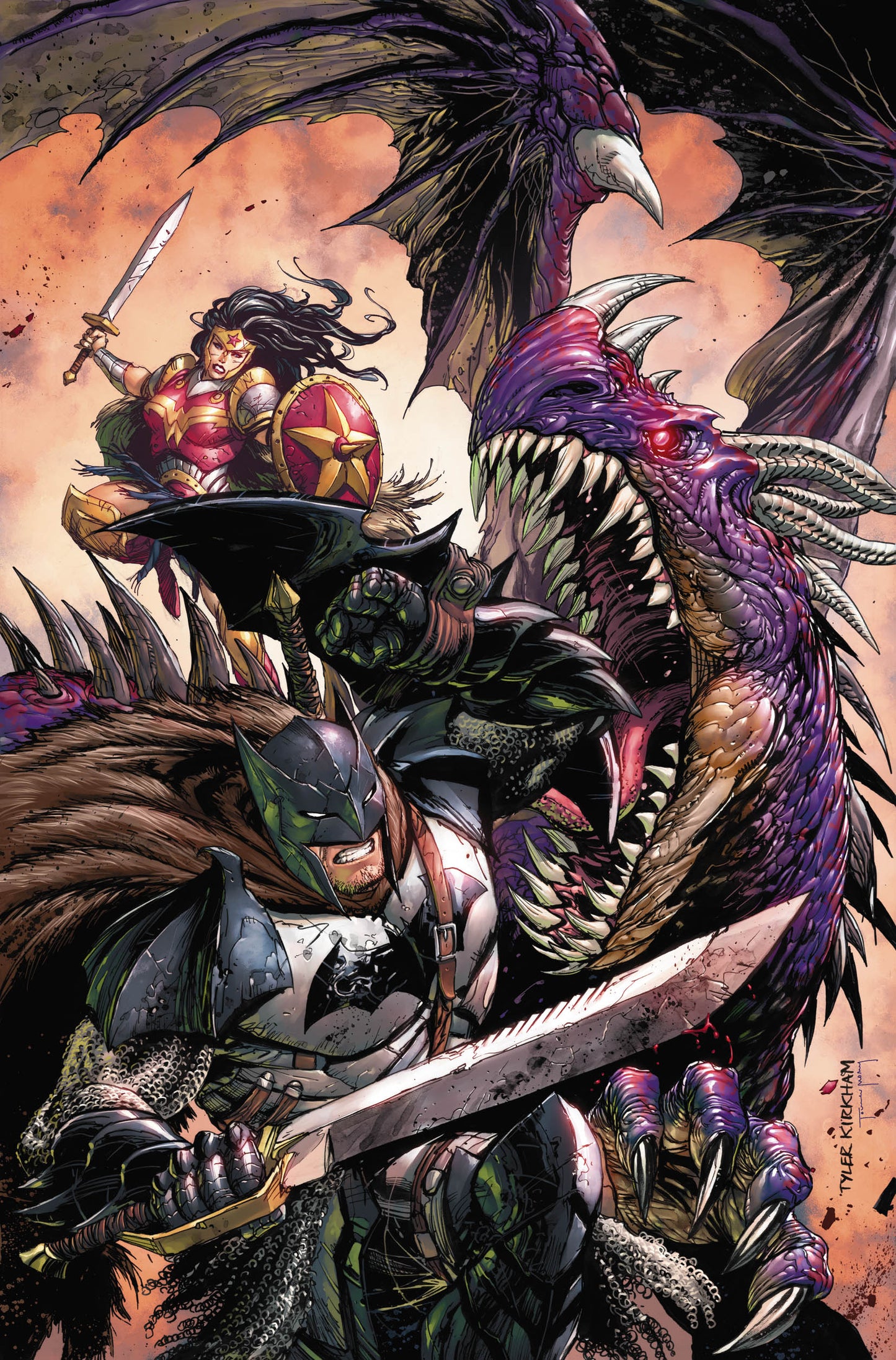 DARK NIGHTS METAL #1 (OF 6) UNKNOWN COMIC BOOKS EXCLUSIVE TYLER KIRKHAM Virgin Var 8/16/2017 - Collectors World Toys