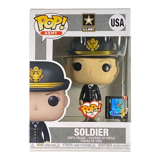 Army Female Soldier Funko Pop! Vinyl Figure #USA - Hover Image