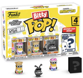 Funko Bitty Pop!: Despicable Me - Minions 4-Pack (Tourist Jerry) Main image