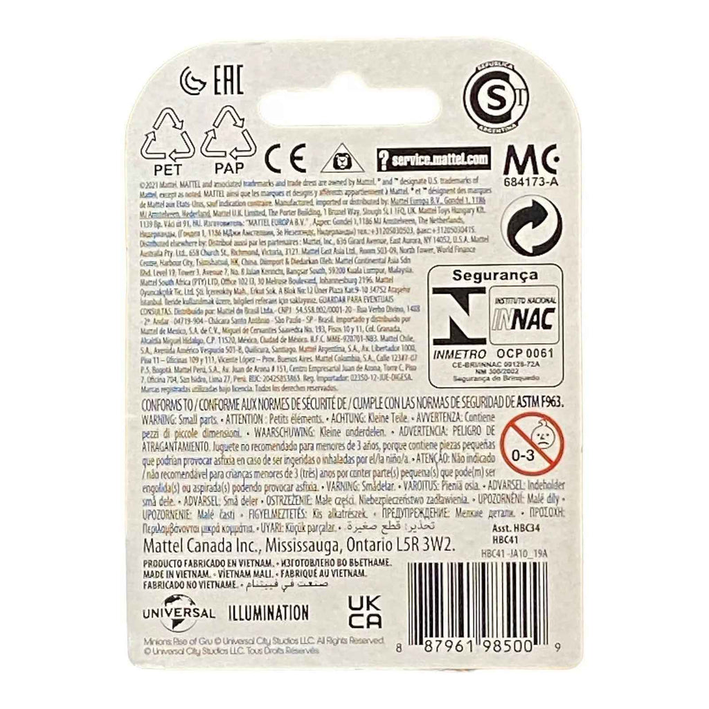 Stuart Micro Figure / Cake Topper - Minions: The Rise Of Gru -