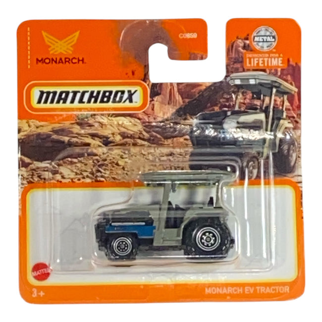 Matchbox Monarch EV Tractor - Matchbox Series Short Card - Hover Image