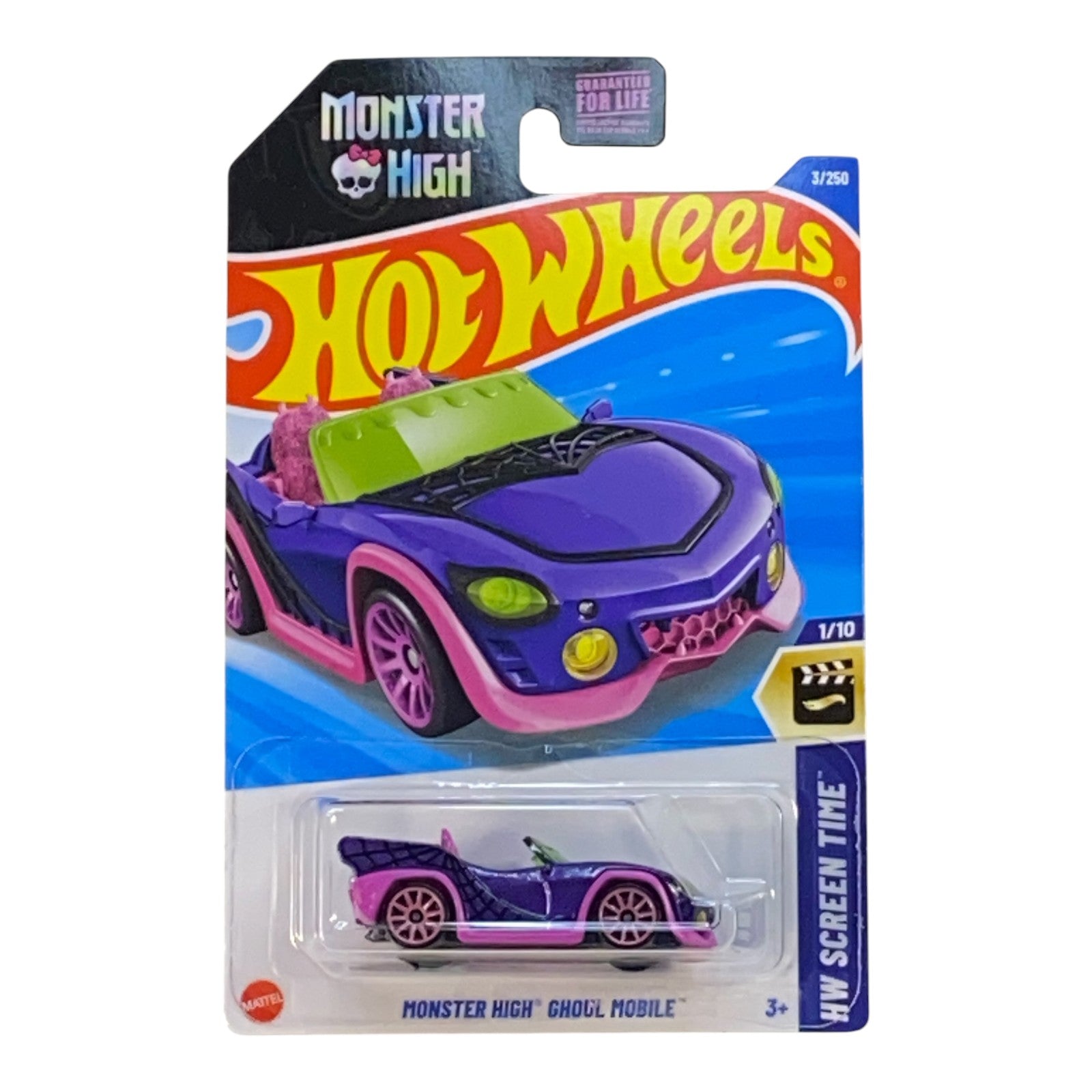 Hot Wheels Monster High Ghoul Mobile - Screen Time Series 1/10