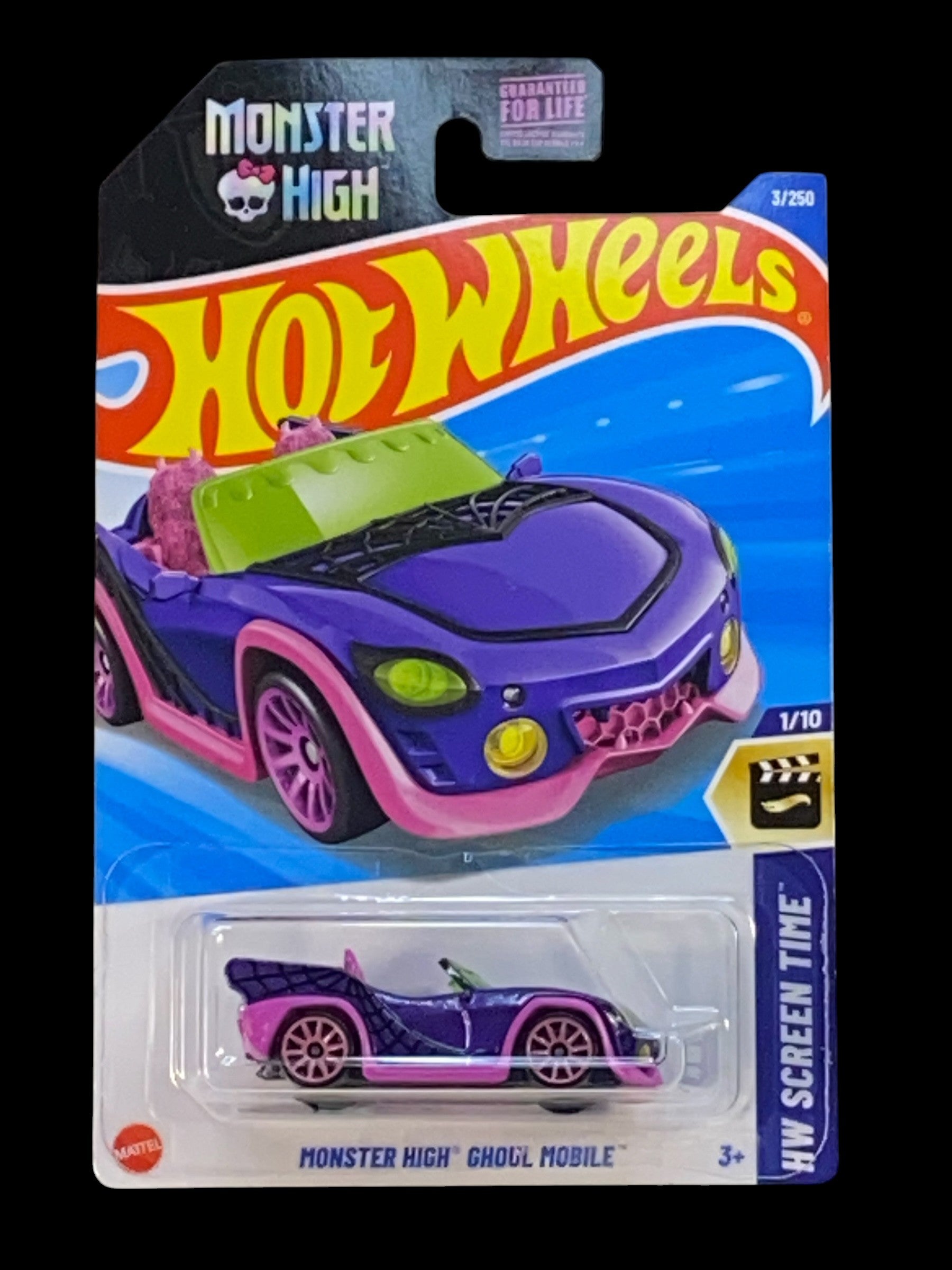 Hot Wheels Monster High Ghoul Mobile - Screen Time Series 1/10