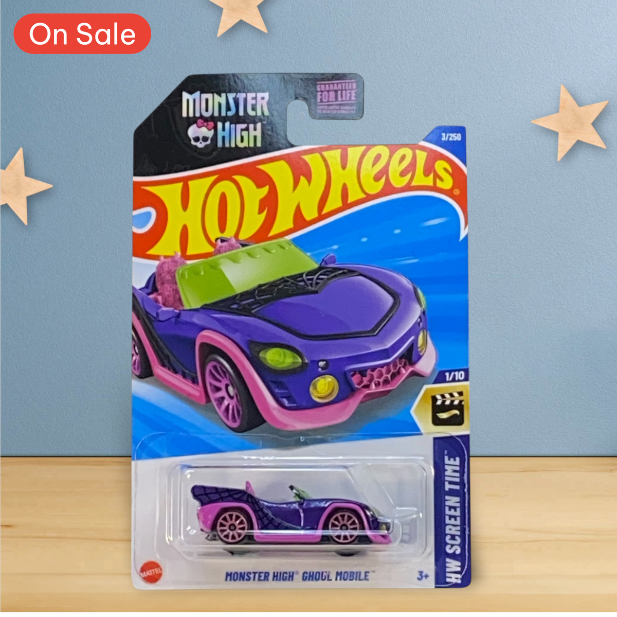 Hot Wheels Monster High Ghoul Mobile - Screen Time Series 1/10 (Ver 3)