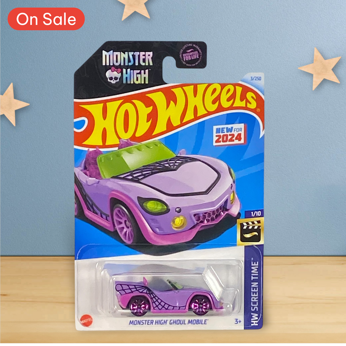 Hot Wheels Monster High Ghoul Mobile - Screen Time Series 1/10 (Ver 1)
