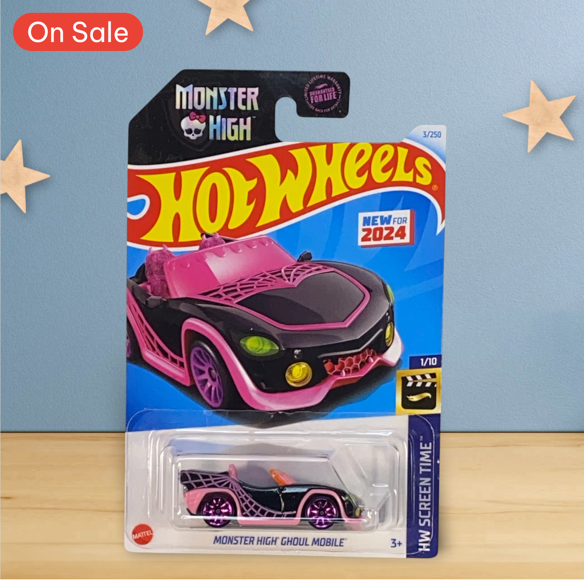 Hot Wheels Monster High Ghoul Mobile - Screen Time Series 1/10 (Ver 2)